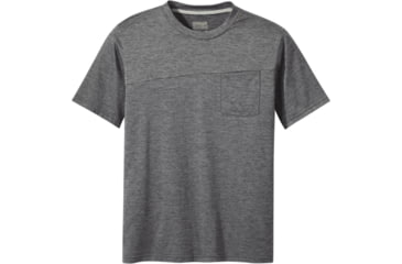 Image of Outdoor Research Chain Reaction Tee - Mens, Black Heather, Large, 2744300012008