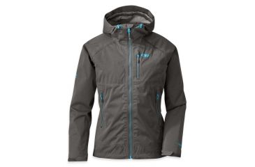 Image of Outdoor Research Clairvoyant Jacket - Womens-Charcoal-X-Small
