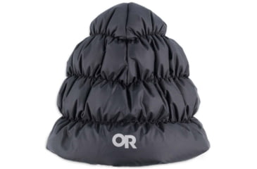 Image of Outdoor Research Coldfront Down Beanie, Black, Small/Medium, 3000360001015
