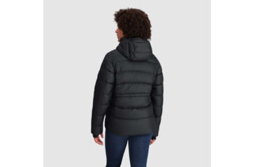 Image of Outdoor Research Coldfront Down Hoodie - Womens, Solid Black, Extra Large, 2832021677009