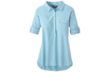 Image of Outdoor Research Coralie Long Sleeve Shirt - Women's, Ice, Medium 243720-0291007