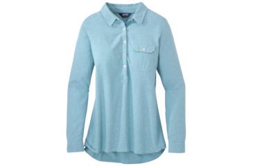 Image of Outdoor Research Coralie Long Sleeve Shirt - Women's, Ice, Large 243720-0291008