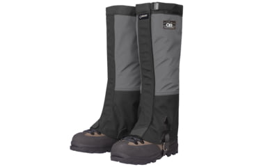 Image of Outdoor Research Crocodile Classic Foot Gaiter - Mens, Storm/Black, M, 3221921345007