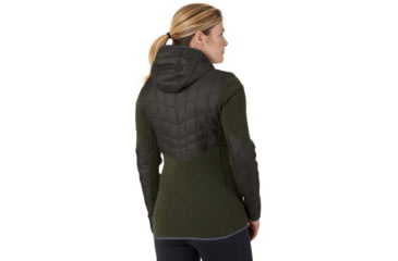 Image of Outdoor Research Cypress Full Zip Hoodie - Womens, Forest Hthr, Extra Large, 2714801636009