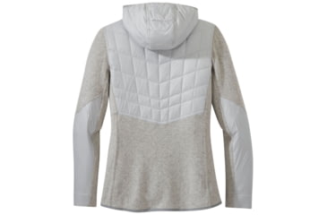 Image of Outdoor Research Cyprus Full Zip Hoody - Womens, Pebble Heather, Medium, 2714801641007