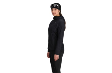 Image of Outdoor Research Deviator Hoodie - Womens, Solid Black, Medium, 3004741677-M