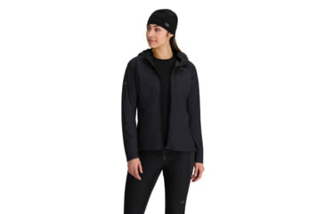 Image of Outdoor Research Deviator Hoodie - Womens, Solid Black, Medium, 3004741677-M