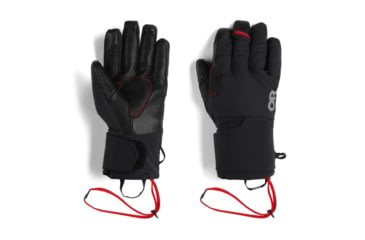 Image of Outdoor Research Deviator Pro Gloves, Black, Large, 3005460001008