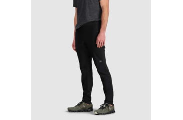 Image of Outdoor Research Deviator Wind Pants - Mens, Black, Extra Large, 3005000001009