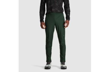 Image of Outdoor Research Deviator Wind Pants - Mens, Grove, Small, 3005002445006