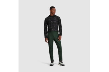 Image of Outdoor Research Deviator Wind Pants - Mens, Grove, Small, 3005002445006