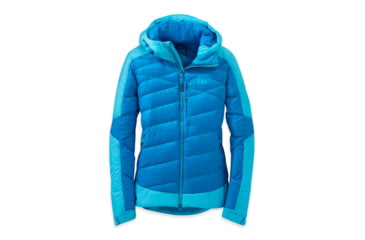 Image of Outdoor Research Diode Hooded Jacket - Women's-Hydro/Rio-Medium