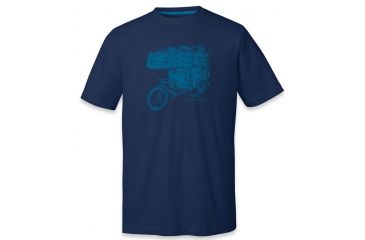 Image of Outdoor Research Dirtbag RV Tech Tee - Men's-Abyss/Hyrdo-Small