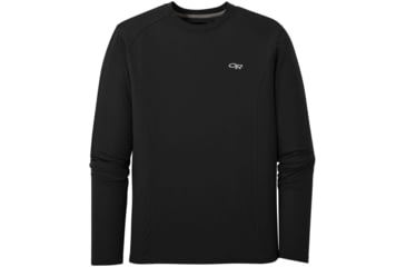 Image of Outdoor Research Echo Long Sleeve Tee - Mens, Black, Large, 2714480001008