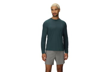 Image of Outdoor Research Echo Long Sleeve Tee - Mens, Douglas Fir, Extra Large, 2876272854-XL