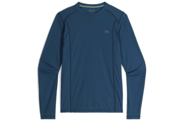 Image of Outdoor Research Echo Long Sleeve Tee - Mens, Harbor, Small, 2876272447006