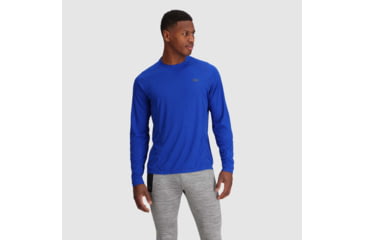 Image of Outdoor Research Echo Long Sleeve Tee - Mens, Topaz, 3XL, 2876272452011
