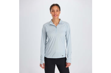 Image of Outdoor Research Echo Quarter Zip - Womens, Arctic, 2XS, 2876561852004