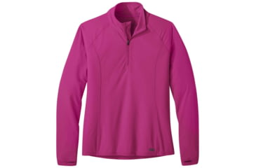 Image of Outdoor Research Echo Quarter Zip - Womens, Fuchsia, 2XL, 2876562094010
