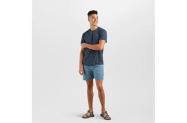 Image of Outdoor Research Echo T-Shirt - Mens, Naval Blue, S, 2876281289006