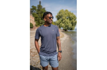 Image of Outdoor Research Echo T-Shirt - Mens, Naval Blue, S, 2876281289006