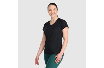 Image of Outdoor Research Echo T-Shirt - Womens, Black, S, 2876580001006