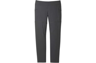 Image of Outdoor Research Equinox Convertible Pants - Womens, Charcoal, 10, Short, 2744440890299