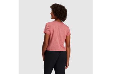 Image of Outdoor Research Essential Boxy Tee - Womens, Rhubarb Heather, XL, 3002622408009