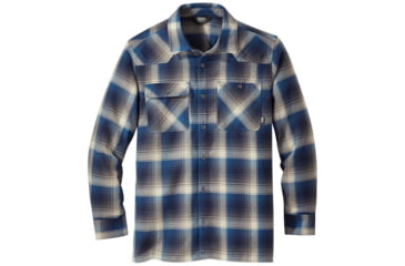 Image of Outdoor Research Feedback Flannel Shirt - Mens, Cascade Pld, Large, 2428621870008