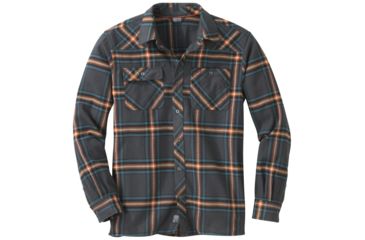 Image of Outdoor Research Feedback Flannel Shirt - Mens, Storm Plaid, Medium, 2428621398007