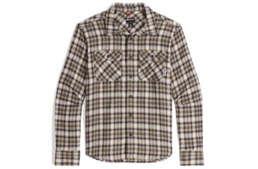 Image of Outdoor Research Feedback Flannel Twill Shirt - Mens, Flint Plaid, 2XL, 3005132110010