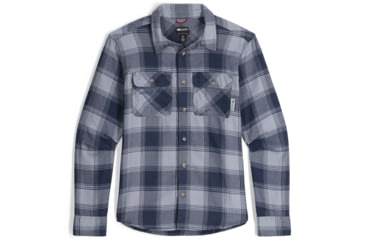 Image of Outdoor Research Feedback Flannel Twill Shirt - Mens, Slate Plaid, 3XL, 3005131521011
