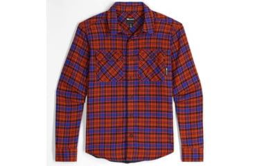 Image of Outdoor Research Feedback Flannel Twill Shirt - Mens, Terra Plaid, 2XL, 3005132606010