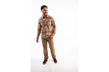 Image of Outdoor Research Feedback Light Flannel Shirt - Mens, Bronze, Extra Large, 3001242442009