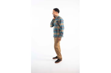 Image of Outdoor Research Feedback Light Flannel Shirt - Mens, Harbor, Medium, 3001242447007