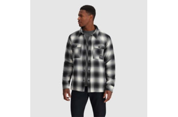 Image of Outdoor Research Feedback Shirt Jacket - Mens, Black, Small, 3005120001006