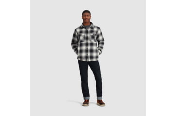 Image of Outdoor Research Feedback Shirt Jacket - Mens, Black, Small, 3005120001006