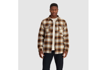 Image of Outdoor Research Feedback Shirt Jacket - Mens, Bronze, 2XL, 3005122442010