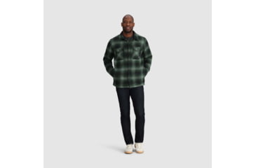 Image of Outdoor Research Feedback Shirt Jacket - Mens, Grove, 2XL, 3005122445010