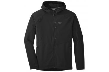 Image of Outdoor Research Ferrosi Hooded Jacket, Men's, Black, M 250094-black-M