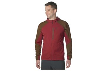Image of Outdoor Research Ferrosi Hooded Jacket - Mens, Burnt Orange, Small, 2500940551006