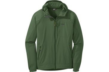 Image of Outdoor Research Ferrosi Hooded Jacket - Men's, Emerald, 2XL, 2691710745010