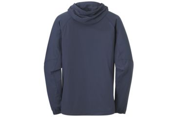 Image of Outdoor Research Ferrosi Hooded Jacket - Mens, Naval Blue, Small, 2500941289006