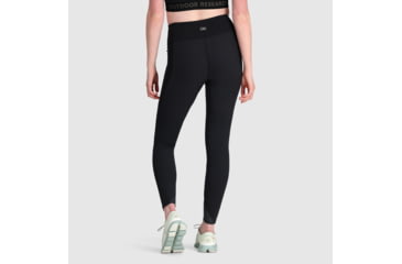 Image of Outdoor Research Ferrosi Hybrid Leggings - Womens, Black, S, 3002640001006