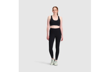 Image of Outdoor Research Ferrosi Hybrid Leggings - Womens, Black, S, 3002640001006