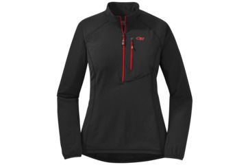 Image of Outdoor Research Ferrosi Windshirt Softshell Jacket - Women's, Black, Small 250104-0001006
