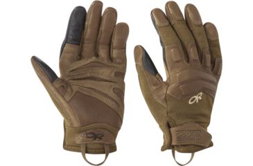 Image of Outdoor Research Firemark Sensor Gloves - Mens, Coyote, Small, 2527510014006