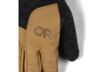 Image of Outdoor Research Flurry Driving Gloves - Mens, Black, Extra Large, 3005530001009
