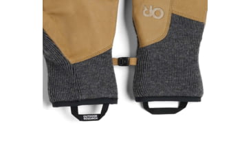 Image of Outdoor Research Flurry Driving Gloves - Mens, Charcoal, Small, 3005530890006