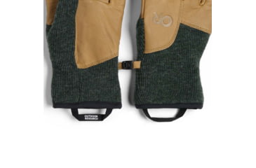 Image of Outdoor Research Flurry Driving Gloves - Mens, Grove, Small, 3005532445006